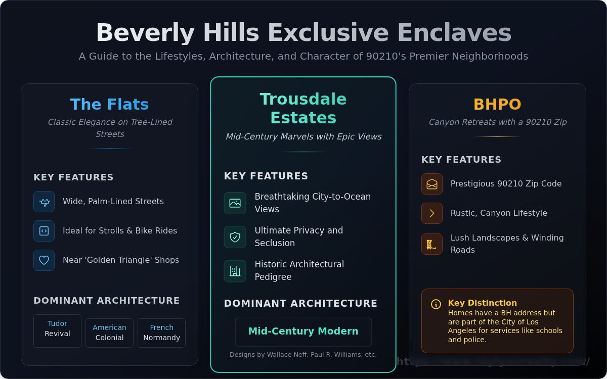 Beverly Hills California Homes: An Insider’s Guide to LA’s Most Iconic Real Estate - Infographic
